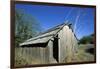 Cedar Plank Longhouse Used by the Chinook Indians, Washington-Angel Wynn-Framed Photographic Print