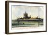 Cedar Rapids, Iowa - Panoramic Exterior View of Union Station-Lantern Press-Framed Art Print