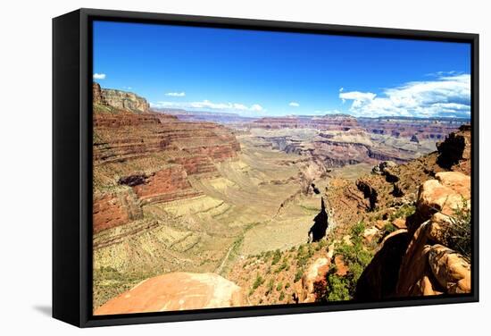 Cedar Ridge - Grand Canyon - National Park - Arizona - United States-Philippe Hugonnard-Framed Stretched Canvas