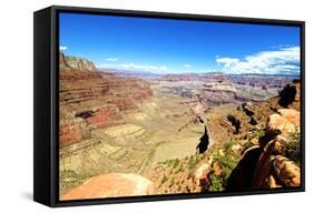 Cedar Ridge - Grand Canyon - National Park - Arizona - United States-Philippe Hugonnard-Framed Stretched Canvas