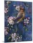 Cedar Waxwing-Jeff Tift-Mounted Giclee Print