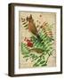 Cedar Waxwing-Kate Ward Thacker-Framed Giclee Print