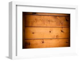 Cedar Wood Planks-tammykayphoto-Framed Photographic Print