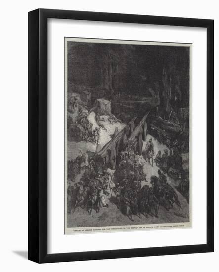 Cedars of Lebanon Destined for the Construction of the Temple-null-Framed Giclee Print