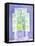 Cedars Through the Window, 1987-Marie Hugo-Framed Stretched Canvas