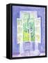 Cedars Through the Window, 1987-Marie Hugo-Framed Stretched Canvas