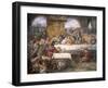 Cedric's Toast, 1859-John Gilbert-Framed Giclee Print