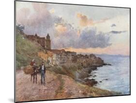 Cefalu: Sunset-Alberto Pisa-Mounted Giclee Print