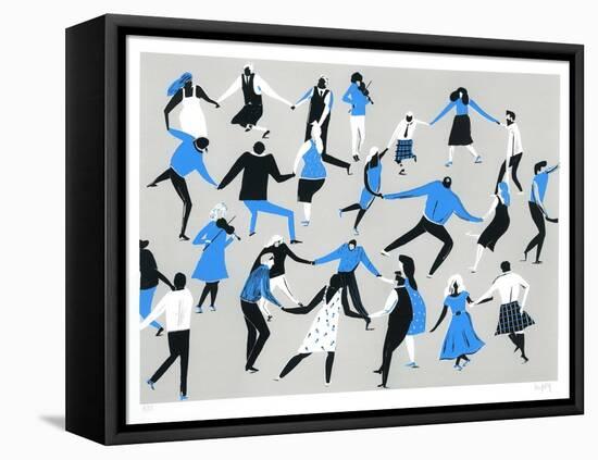 Ceilidh, 2016-Lucy Banaji-Framed Stretched Canvas