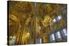 Ceiling and wall frescos, Church on Spilled Blood (Resurrection Church of Our Saviour), UNESCO Worl-Richard Maschmeyer-Stretched Canvas