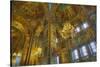 Ceiling and wall frescos, Church on Spilled Blood (Resurrection Church of Our Saviour), UNESCO Worl-Richard Maschmeyer-Stretched Canvas