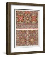 Ceiling Arabesques from the Mosque of El-Bordeyny-Emile Prisse d'Avennes-Framed Giclee Print