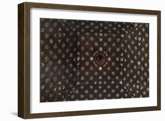 Ceiling Decoration from Room of Baths, Citadel of Alhambra, Granada, Andalucia, Spain-null-Framed Giclee Print