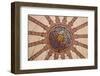 Ceiling Decoration in the Blue Mosque. Istanbul. Turkey-Tom Norring-Framed Photographic Print