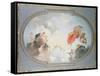 Ceiling Design Depicting the Apotheosis of Flora-Jacob De Wit-Framed Stretched Canvas