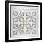 Ceiling Detail from the Court of Star Chamber, Palace of Westminster, London, C1800-null-Framed Giclee Print