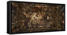 Ceiling Fresco. Martyrdom and Glory of St Pantalon-Giovanni Antonio Fumiani-Framed Stretched Canvas
