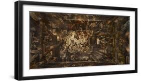 Ceiling Fresco. Martyrdom and Glory of St Pantalon-Giovanni Antonio Fumiani-Framed Premium Photographic Print