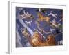 Ceiling from Sala del Mappamondo Fresco by G. De Vecchi and da Reggio-null-Framed Giclee Print