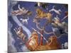 Ceiling from Sala del Mappamondo Fresco by G. De Vecchi and da Reggio-null-Mounted Giclee Print