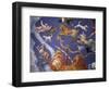 Ceiling from Sala del Mappamondo Fresco by G. De Vecchi and da Reggio-null-Framed Giclee Print