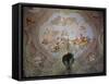 Ceiling Illustration and Paintings Depicting a Four Seasons Allegory-Giovanni Segantini-Framed Stretched Canvas