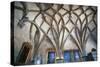 Ceiling in Gothic Style in Vladislav Hall-null-Stretched Canvas