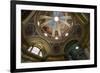Ceiling in the Church of the Carmelite Stella Maris Monastery on Mount Carmel-Yadid Levy-Framed Photographic Print