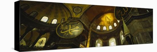 Ceiling of Aya Sophia, Istanbul, Turkey-null-Stretched Canvas