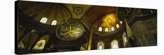 Ceiling of Aya Sophia, Istanbul, Turkey-null-Stretched Canvas