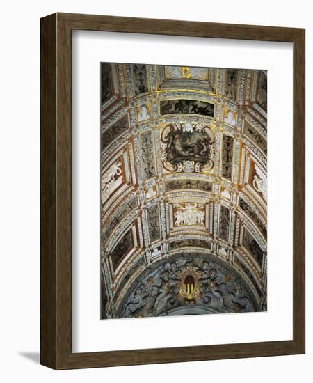 Ceiling of Golden Staircase at Doge's Palace-Jacopo Sansovino-Framed Giclee Print