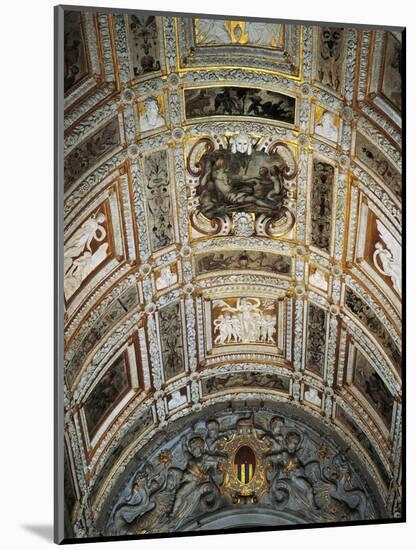 Ceiling of Golden Staircase at Doge's Palace-Jacopo Sansovino-Mounted Giclee Print