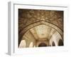 Ceiling of Khas Mahal in Agra Fort, Agra, Uttar Pradesh, India-Ian Trower-Framed Photographic Print