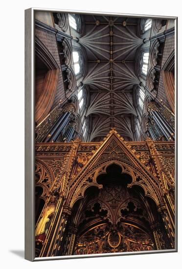 Ceiling of Nave, Westminster Abbey-null-Framed Photographic Print