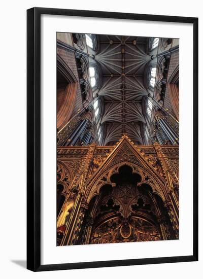 Ceiling of Nave, Westminster Abbey-null-Framed Photographic Print