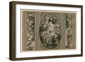 Ceiling of the Banqueting House in Whitehall-Peter Paul Rubens-Framed Giclee Print