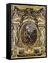 Ceiling of the Hall of Mirrors: Restoring Navigation-Charles Le Brun-Framed Stretched Canvas