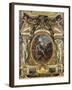 Ceiling of the Hall of Mirrors: Restoring Navigation-Charles Le Brun-Framed Giclee Print