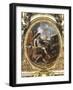 Ceiling of the Hall of Mirrors: Restoring Navigation-Charles Le Brun-Framed Giclee Print