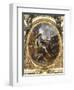 Ceiling of the Hall of Mirrors: Restoring Navigation-Charles Le Brun-Framed Giclee Print