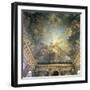 Ceiling of the Salon de Hercules at Versailles, 18th century-Francois Lemoyne-Framed Photographic Print