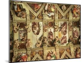 Ceiling of the Sistine Chapel, the Vatican, Rome, Lazio, Italy-G Richardson-Mounted Photographic Print