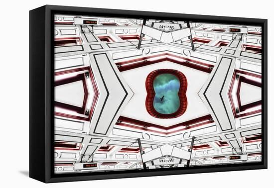 Ceiling Portal Sky Bird, 2014-Ant Smith-Framed Stretched Canvas