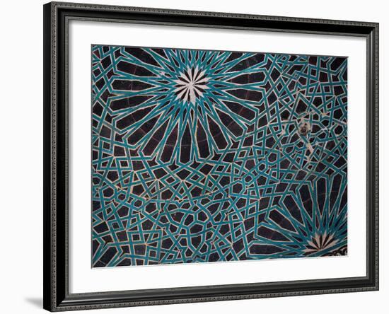 Ceiling Tile, Mevlana Museum, Konya, Turkey-Darrell Gulin-Framed Photographic Print