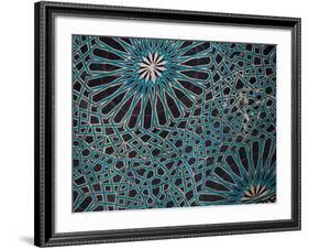 Ceiling Tile, Mevlana Museum, Konya, Turkey-Darrell Gulin-Framed Photographic Print