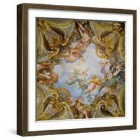 Ceiling with the Summer-Gregorio De Ferrari-Framed Giclee Print