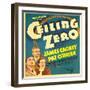 Ceiling Zero, Pat O'Brien, James Cagney, June Travis on Window Card, 1936-null-Framed Photo