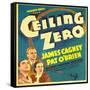 Ceiling Zero, Pat O'Brien, James Cagney, June Travis on Window Card, 1936-null-Framed Stretched Canvas