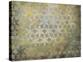 Celadon Flowers-Kari Taylor-Stretched Canvas