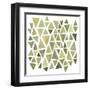 Celadon Geometry II-null-Framed Art Print